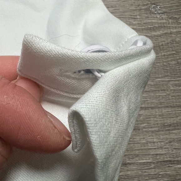 NWT Soft Surroundings Straight Leg Crop Pants- Cute Ankle Button- Medium - Picture 8 of 13